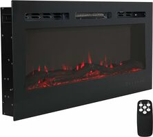 40-Inch Indoor Electric Fireplace