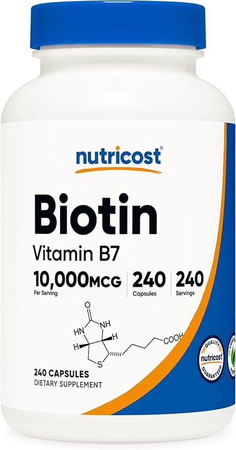 Quick Release Biotin Vitamin B7 Supplement