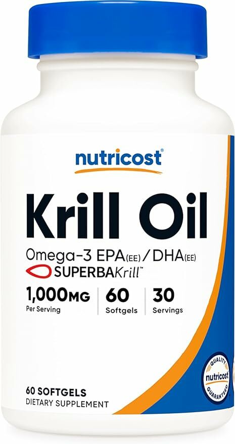 Krill Oil Supplement with Superbakrill