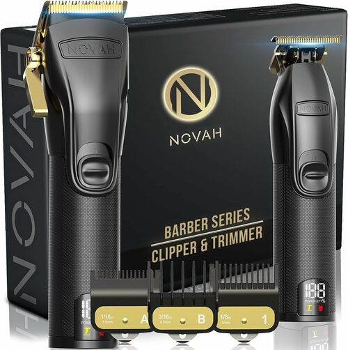 Professional Cordless Hair Trimmer & Clippers Set
