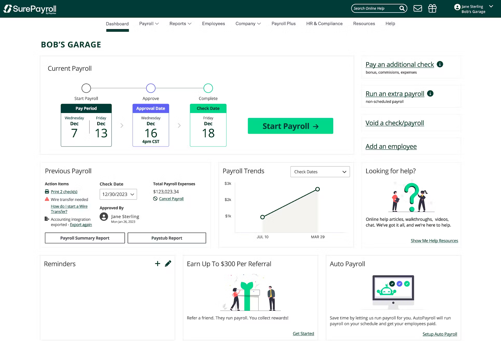 SurePayroll Review July 2026 - Shop Payroll Software