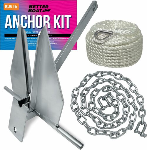 8.5lb Fluke Anchor Kit