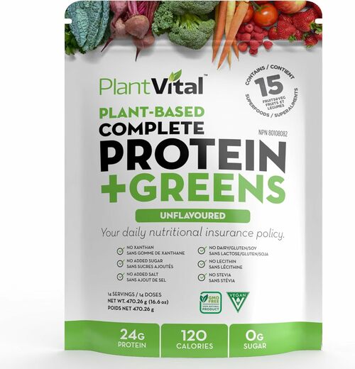 Plant Based Complete Protein + Greens Powder