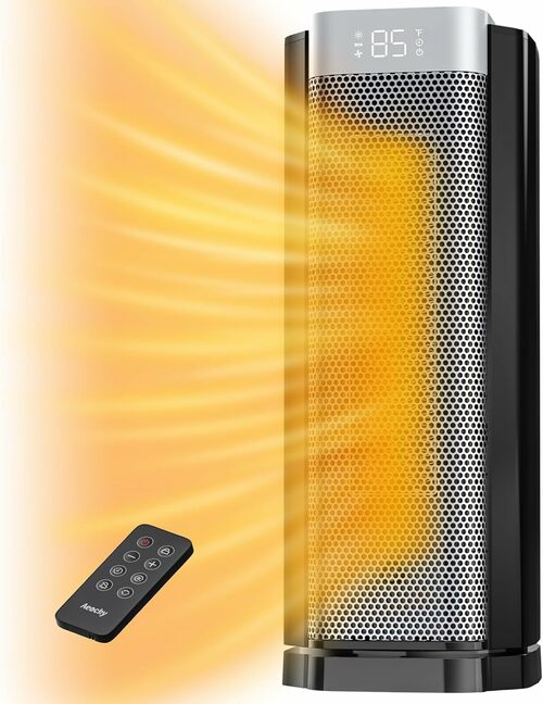 Smart Ceramic Space Heater with AI Thermostat