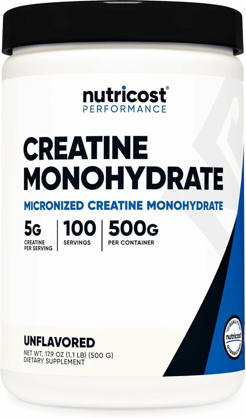 Creatine Monohydrate Powder for Strength & Endurance 