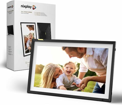 15.6" Digital Touch Screen Picture Frame with Wi-Fi