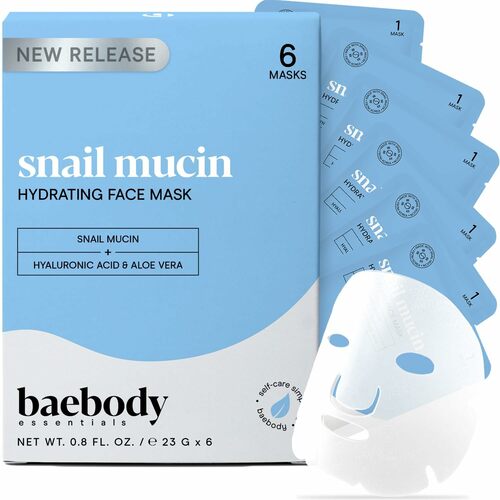 Snail Mucin Anti-Aging Hydrating Face Mask