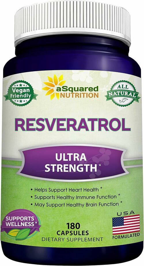 Ultra Strength Resveratrol Antioxidant for Heart Health