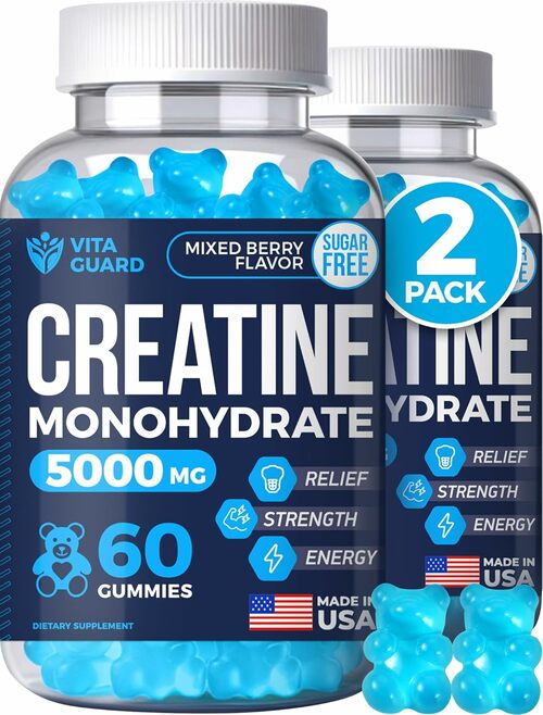 Ultimate Muscle Building Creatine Monohydrate Gummies