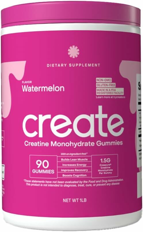 Creatine Gummies for Focus, Strength & Endurance