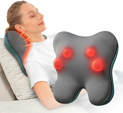 Cordless 3D Kneading Back Massager 