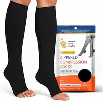 Medical Zip Up Compression Socks for Men & Women