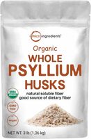 Organic Whole Psyllum Husks for Digestive Health