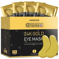 24K Gold Under Eye Patches for Fine Lines/Wrinkles