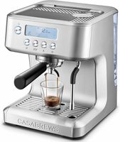 Barista-Style Espresso Machine with LCD Display