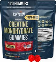 Sugar-Free Micronized Creatine Monohydrate Gummies
