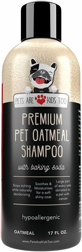 Premium Hypoallergenic Pet Oatmeal Shampoo