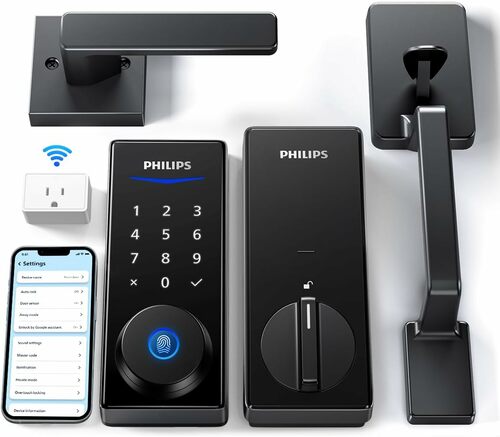 Keyless Smart Door Lock with Handle