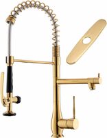 Double-Headed Single Handle Kitchen Faucet