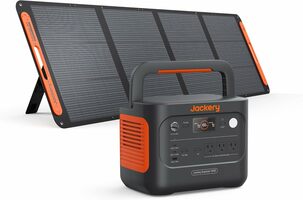 Portable Power Station with 200W Panel