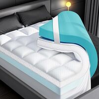 Dual Layer Memory Foam Mattress Topper