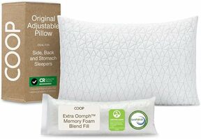 Cross Cut Memory Foam Pillow