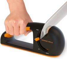 Ergonomic 4-Stage Knife Sharpener