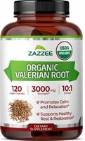 High Potency Organic Valerian Root