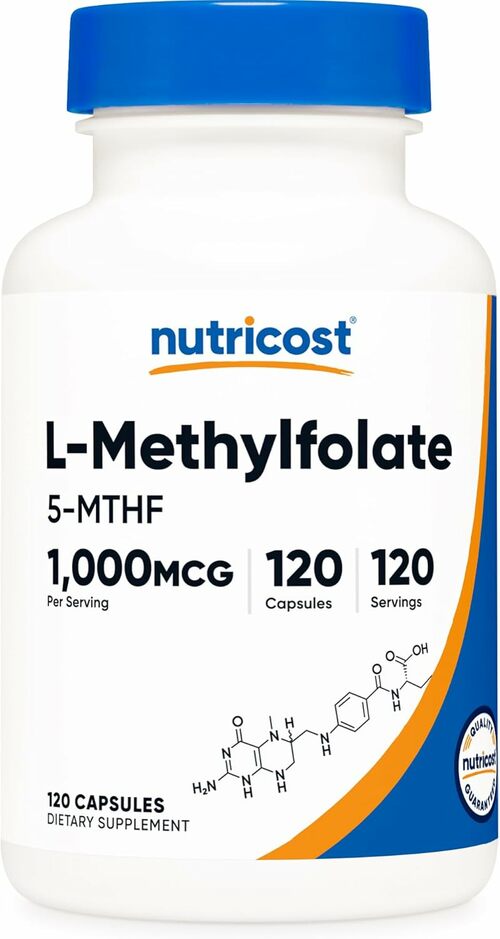 Methylfolate Supplement for Mood & Energy