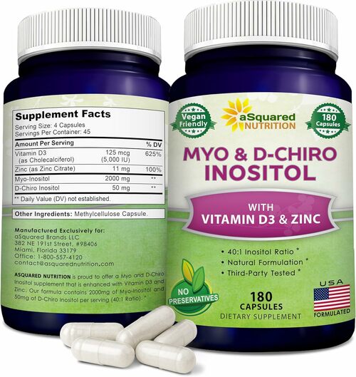 Myo & D-Chiro Inositol - Supports Hormone Balance