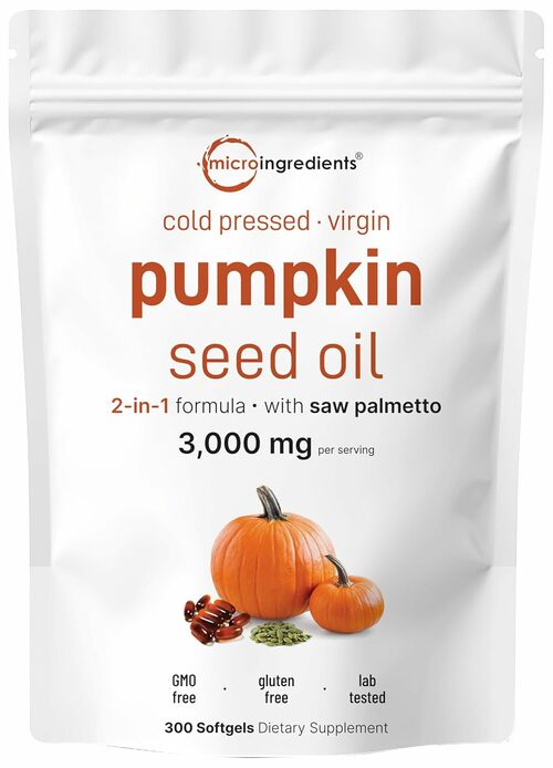 Pumpkin Seed Oil with Saw Palmetto