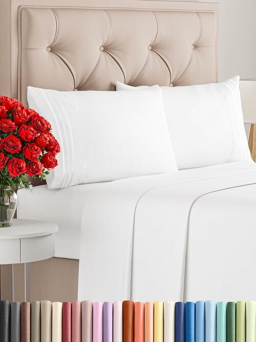 Luxury Cooling 4-Piece Sheet Set