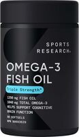 Top-Rated Omega 3 Fish Oil  - Brain Health Support