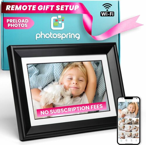 10" WiFi Digital Picture Frame – 32GB Touchscreen Display