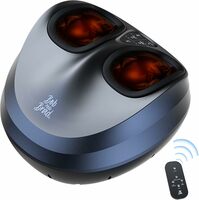 Deep Kneading Shiatsu Foot Massager with Heat & Remote