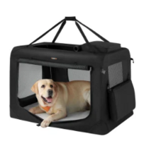 Collapsible Soft Dog Crate for Travel & Home