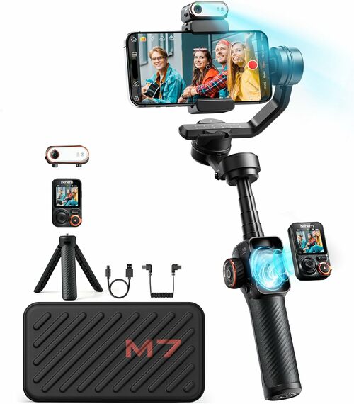 Professional Smartphone Gimbal Stabilizer with AI Tracking