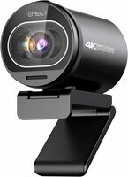 4K Streaming Webcam with Fast Focus & Noise Reduction
