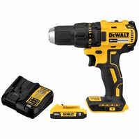 20V MAX Cordless Drill Driver Set with 1/2" Chuck