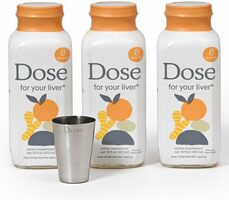 Liver Cleanse Detox Drink with Milk Thistle, Turmeric & Dandelion