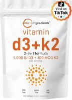 Vitamin D3 + K2 for Bone & Immune Support