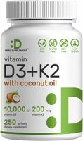 Vitamin D3 + K2 for Bone, Heart & Immune Support