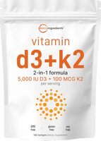 Vitamin D3 + K2 Formula - Immune & Heart Support