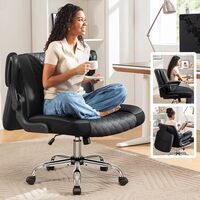 Criss Cross Office Chair with Flip Backrest