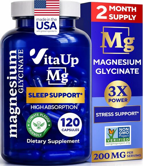 Magnesium Glycinate for Sleep Support