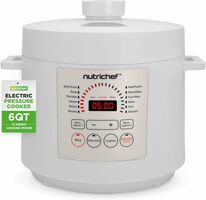 6QT Digital Pressure Cooker - 9 Presets & Touch Control