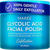 Gentle Exfoliating Glycolic Acid Facial Polish Pads