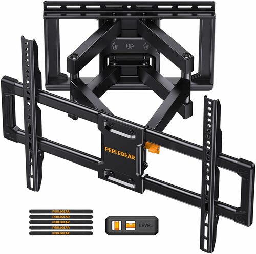 Full Motion TV Wall Mount with Dual Articulating Arms