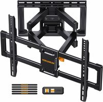 Full Motion TV Wall Mount with Dual Articulating Arms