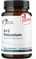 K+2 Potassium - Electrolyte & Blood Pressure Support